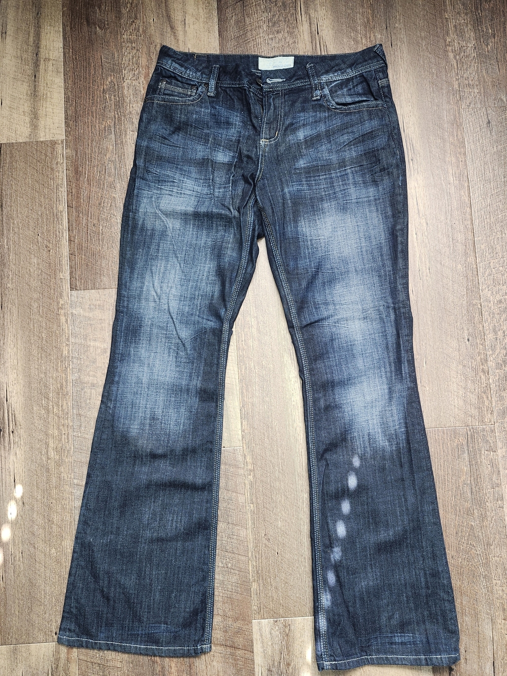 Maurices Dark Blue Flare Jeans